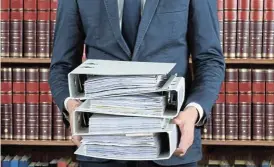 Slow pace: Some mas­ter’s of­fices re­quire that all cor­re­spon­dence be done by ‘snail mail’. There is also a de­mand for hard copy doc­u­ments despite no such le­gal re­quire­ment, lawyers say.