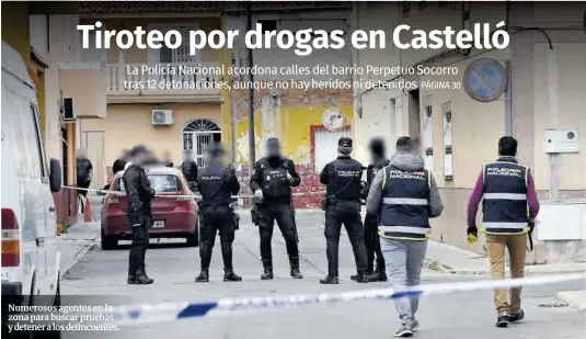 TIROTEO POR DROGAS EN CASTELLÓ