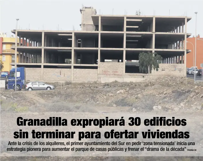 GRANADILLA EXPROPIARÁ 30 EDIFICIOS SIN TERMINAR PARA OFERTAR VIVIENDAS