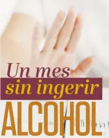 2/25/2024: PORTADA: Un mes sin ingerir ALCOHOL